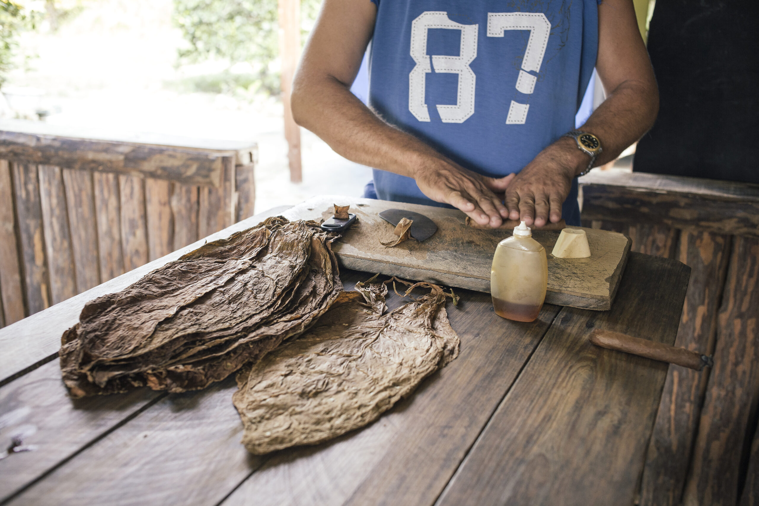Naturtabak ohne Zusatzstoffe